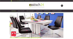 Desktop Screenshot of esstisch24.de